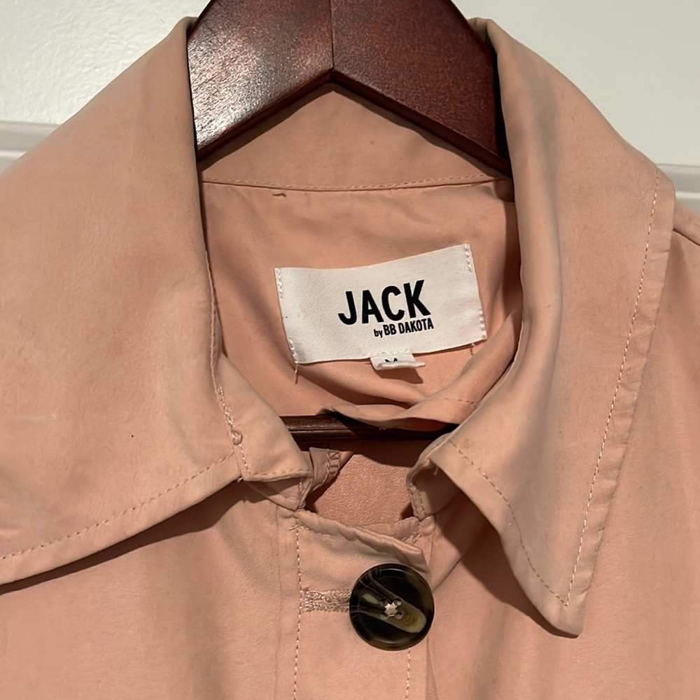 Light blush peacoat. Light weight